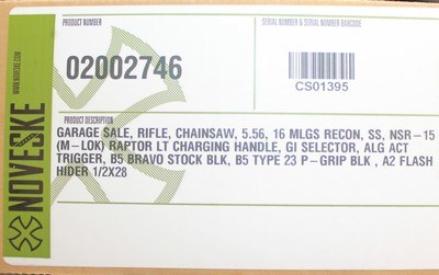 GARAGE SALE NOVESKE CHAINSAW N4 FORGED 5.56 NATO / .223 REM 16