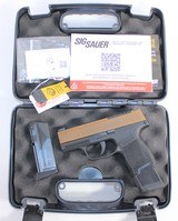 LNIB SIG SAUER P365 SNAKEBITE TWO-TONE 9MM 3.1