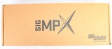 UNFIRED RARE SIG SAUER MPX GEN 2 PDW 9MM 8