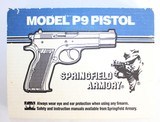 MINT SPRINGFIELD ARMORY MODEL P9C 9MM 3.6
