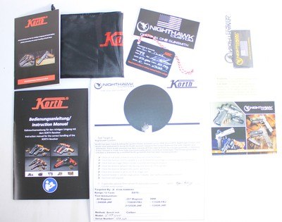 NEW KORTH NIGHTHAWK CUSTOM SUPER SPORT GTA 357 MAGNUM 6