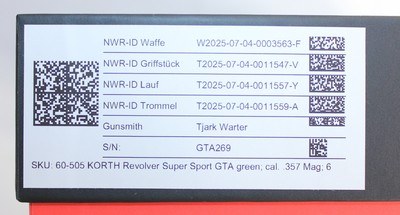 NEW KORTH NIGHTHAWK CUSTOM SUPER SPORT GTA 357 MAGNUM 6