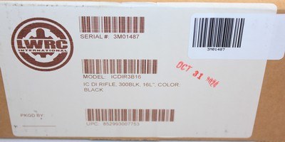MINT LWRCI M6IC ICDI 300 AAC BLACKOUT 16