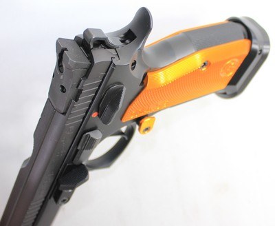 NEW RARE CZ-USA 75 TACTICAL SPORT ORANGE 9MM 5.4