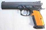 NEW RARE CZ-USA 75 TACTICAL SPORT ORANGE 9MM 5.4