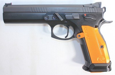 NEW RARE CZ-USA 75 TACTICAL SPORT ORANGE 9MM 5.4