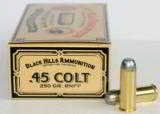 Black Hills Cowboy Action .45 Colt, 250gr RNFP, one 500-rd case - 1 of 1