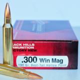 Black Hills .300 Win Mag 190-gr Match, case of 200 rds - 1 of 1