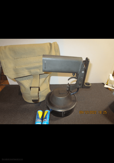 Rare Israeli vintage UZI Carbine Model B Tactical Spot light.