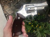 Pristine Cased S&W Model 57 Magnum in 4 Inch Nickel - 6 of 15