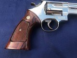 Pristine Cased S&W Model 57 Magnum in 4 Inch Nickel - 9 of 15
