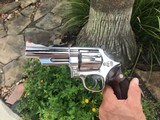 Pristine Cased S&W Model 57 Magnum in 4 Inch Nickel - 2 of 15