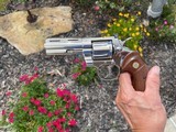 Factory Lettered ColtPython in a Lustrous Nickel Finish - 4 of 15