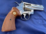 Factory Lettered ColtPython in a Lustrous Nickel Finish - 11 of 15