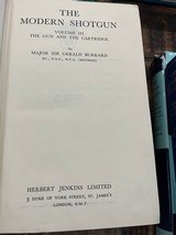 The Modern Shotgun Vol. 1,2 & 3. Major Sir Gerald Burrard - 9 of 10
