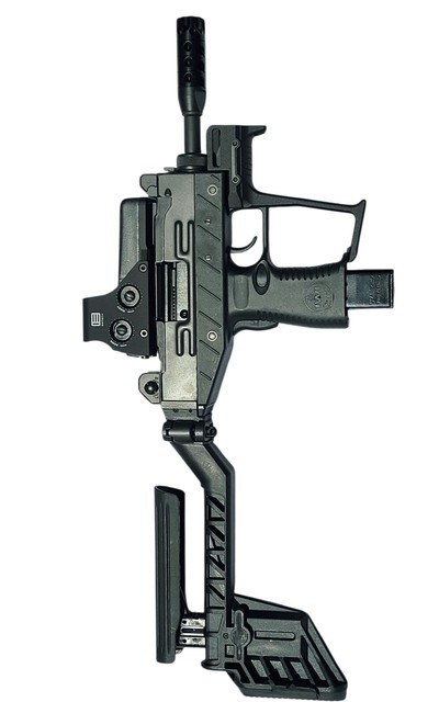 IWI Uzi Pro SMG 9mm (1,900+ RPM) Transferable Select-Fire Registered Bolt Submachine Gun Package - Image 3 of 11