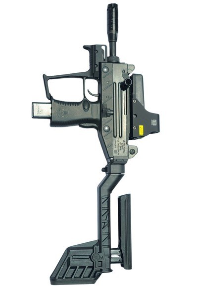 IWI Uzi Pro SMG 9mm (1,900+ RPM) Transferable Select-Fire Registered Bolt Submachine Gun Package - Image 1 of 11