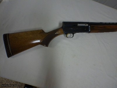Browning Belgium A5 shotgun with extra slug barrel