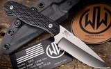 Ryan Wilson and Steve Woods First Model SES Fixed Blade Knife 3.5" s/n 140 - 2 of 4