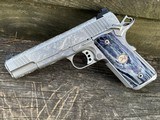 Kings River Custom 1911 .45ACP Level III Stainless-Engraved-Mammoth Ivory - 3 of 15