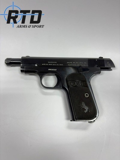 Colt 1903 Pocket Hammerless Type III from 1918 in excellent original condition - Image 3 of 9