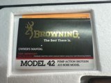 Browing Model 42 Grade 1 Pump Action .410 Limited Edition - 6 of 7
