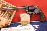 1923 Texas Shipped - Colt New Service Flat Top Target -- 45 Colt