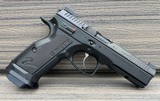CZ SHADOW 2 BLACK AND BLUE EDITION W/EXTRAS - 1 of 8