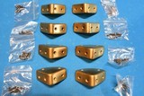 Solid brass gun case corners (Set of 8 corners) - 8 of 14