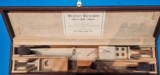 Absolutely Stunning, Westley Richards, Leather, 20 bore, Double Gun Motor Case, Suede interior and Canvas Cover. Fantastic Condition - 7 of 12