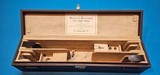 Absolutely Stunning, Westley Richards, Leather, 20 bore, Double Gun Motor Case, Suede interior and Canvas Cover. Fantastic Condition - 3 of 12
