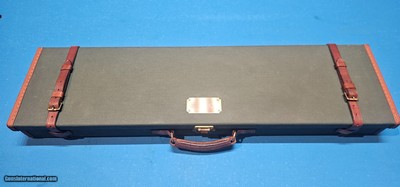 Later Brady Canvas SXS 12 Gauge Shotgun case in Great Condition