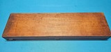 Beautiful Oak Single Barrel Percussion Rifle Case - 10 of 14