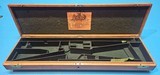 Beautiful Oak Single Barrel Percussion Rifle Case
