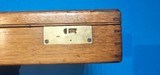 Beautiful Oak Single Barrel Percussion Rifle Case - 4 of 14