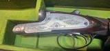 Cased Midland 12 Bore Sidelock, chambered for 2 3/4