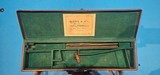 A Rare, 20 gauge, Brown, Vintage, Brady Case with Key and Boss Label - 9 of 9
