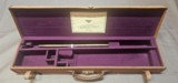 Vintage, Brown, Side-by-Side, Toe-under Canvas case with A. H Fox & Co Label - 1 of 8