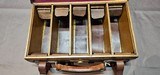 Beautifull 'Turn of the Century' Oak & Leather Cartridge Magazine with Holland & Holland Label - Image 7 of 10