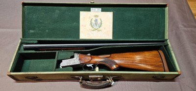 A Vintage Brady O/U Canvas case with Luciano Bosis Label - Image 9 of 9