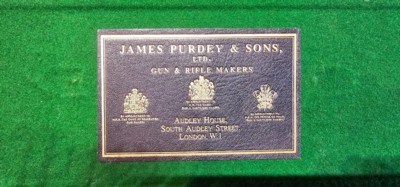 Stunning Purdey, Double, Leather Motor Case - Image 4 of 11