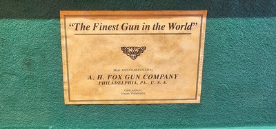 Vintage Brady Canvas Case with A. H. Fox Label - Image 10 of 12
