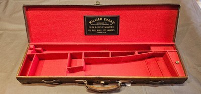 Beautiful Vintage Case with Fabulous Patina and William Evans Label - Image 1 of 10