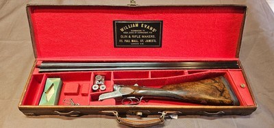 Beautiful Vintage Case with Fabulous Patina and William Evans Label - Image 10 of 10