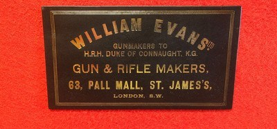 Beautiful Vintage Case with Fabulous Patina and William Evans Label - Image 8 of 10