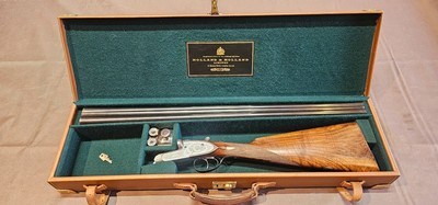 Beautiful Holland & Holland leather SXS case in excellent condition. - Image 10 of 10