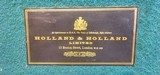 Beautiful Holland & Holland leather SXS case in excellent condition. - Image 8 of 10