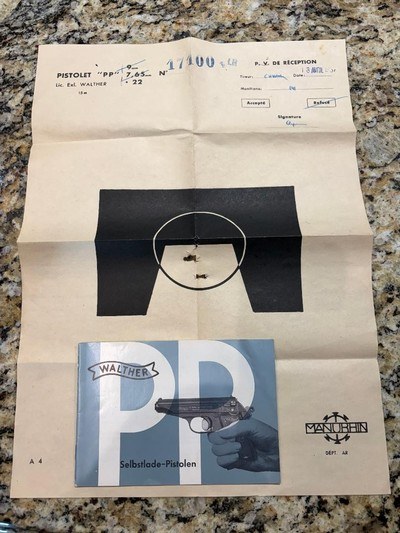 Walther PP 22 caliber made in france - Image 2 of 7