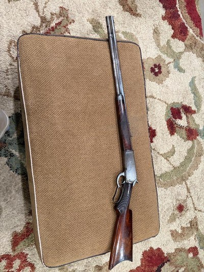 winchester 1886 deluxe matted bbl cody letter 45/90 - Image 6 of 9