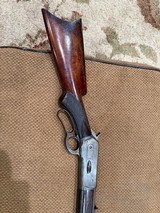 winchester 1886 deluxe matted bbl cody letter 45/90 - Image 3 of 9